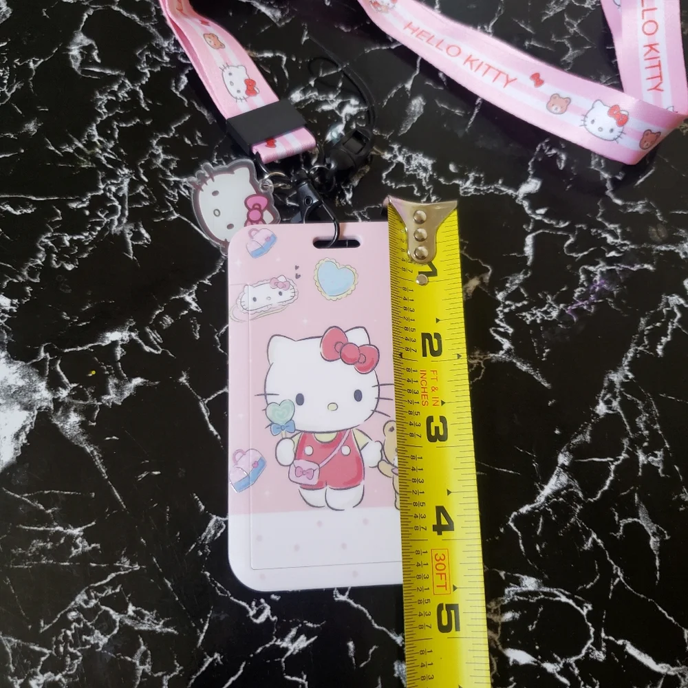 Hello Kitty & Tiny Chum ID/Credit Card Holder With Lanyard